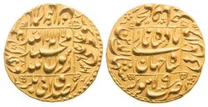 Shah Jahan I, Shihab-ud-Din, Muhammad, Gold Mohur, 10.95g, Lahore Mint, AH 1036, Regnal Ye