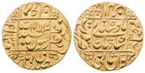 Shah Jahan I, Shihab-ud-Din, Muhammad, Gold Mohur, 10.94g, Surat Mint, AH 1043, Regnal Yea