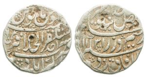 Nikusiyar (AH 1131, 1719 AD), Silver Rupee, 11.28g, Mustaqir al-Khilafat Akbarabad Mint, A