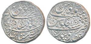 Bahawalpur, Mahmud Shah, 1st reign, (AH 1216-1218, 1801-1803 AD), Silver Double Rupee, 23.