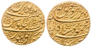 Bahawalpur, Mahmud Shah, 1st reign (AH 1216-1218, 1801-1803 AD), Gold Double Mohur, 22.22g