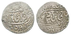 Vikramajit Mahendra (AH 1211-1233, 1796-1817 AD), Silver Nazarana 2 / Double Rupee, 21.82g