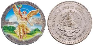 Mexico, Silver, Onza, 31.12, 1985, Libertad, (KM 494).