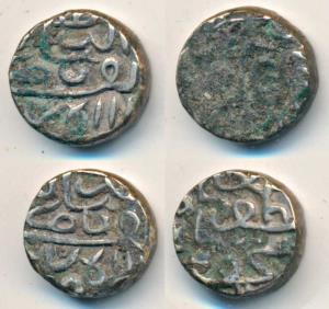 Nasir al-din Mahmud Shah III (AH 944-961, 1537-1553 AD), Silver ¼ Tanka, al-wathiq legend 