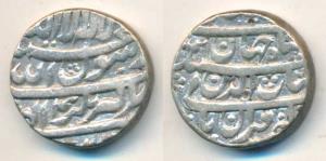 Shah Jahan, Silver Rupee, Akbarnagar Mint, Month Farwardin?, RY 4. (KM 224.5). Very Fine.