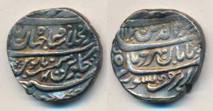 Alamgir II (AH 1167-1173, 1754-1759 AD), Silver Rupee, 11.31g, Shahjahanabad Mint, AH 1070