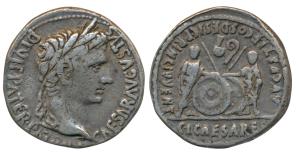 Roman, Augustus (27 BC - 14 AD), Silver Denarius, 3.62g, obv.