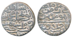 Muhammad Bin Farid (AH 837-849, 1434-1445 AD), Silver Tanka, 11.33g, AH 84X, Abul Mujahid 