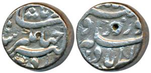 Jahangir, Silver Rupee, 11.36g, Allahabad Mint, Hamesha couplet, (KM 149.8). Very Fine, Ra