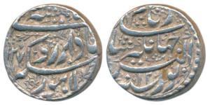 Jahangir, Silver Rupee, 11.38g, Lahore Mint, Abre Ruye couplet, AH 1027/12, complete mint 