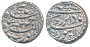 Jahangir, Silver Rupee, 11.28g, Lahore Mint, Abre Ruye couplet, AH (10)25/11, complete min