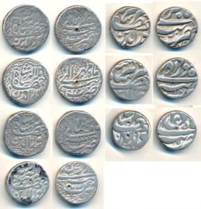 Jahangir, Silver Rupee (7), Tatta Mint, Months Farwardin AH 1024; Khurdad RY 18; Tir RY 20