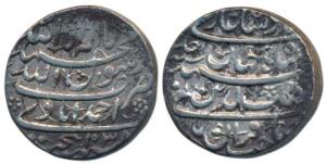 Shah Jahan, Silver Rupee, 11.42g, Ahmedabad Mint, AH 1038/Ahd, legend in four lines on bot