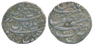 Taimur Shah, Silver Rupee, 10.8g, Kashmir Mint, AH 1208/20 (KM 565). Very Fine+.