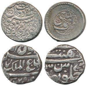 Shah Shuja al Mulk (AH 1218-1224, 1803-1808 AD), Silver Rupee, Bhakkar Mint; Mahmud Shah (