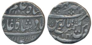 Dar-al-Khair Ajmer Mint, Silver Rupee, 10.98g, in the name of Shah Alam II, AH 1188/14 (KM