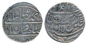 Braj Indrapur Mint, Silver Rupee, 11.1g, in the name of Muhammad Akbar II, AH 1235/15, sta