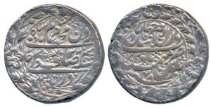 Shahjahanabad Mint, Silver Nazarana Rupee, 11.12g, in the name of Shah Alam II, AH 1220/48