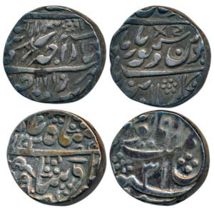 Takhat Singh (AH 1259-1290, 1843-1873 AD), Silver Rupee, Pali Mint, ‘Ma’ as Daroga mark wi