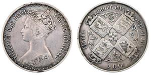 Great Britain, Silver Florin, 11.16g.
