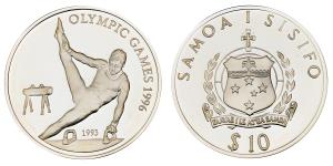 Samoa I Sisifo, Silver, Olympic Games, 31.64g, 1996.