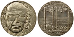 Suomi Finland, Silver 10 Marakkaa, 23.64g, 1975, (KM 54).