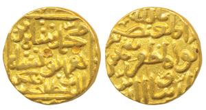 Muhammad Shah III bin Humayun Shah (AH 867-887, 1463-1482 AD), Gold Tanka, 10.98g, Hazrat 