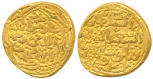 Muhammad Shah III bin Tughluq (AH 725-752, 1325-1351 AD), Gold Tanka, 10.98g, mintless var