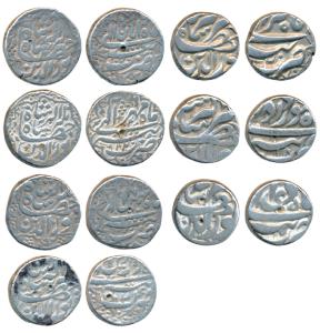 Jahangir, Silver Rupee (7), Tatta Mint, Months Farwardin AH 1024; Khurdad RY 18; Tir RY 20