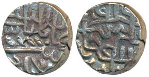 Late Medieval Central India, Tomars of Gwalior, Billon Tanka, 9.71g, (G&G MU18 see page 49