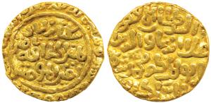 Ala-ud-Din Muhammad Shah II Khilji (AH 695-715, 1296-1316 AD), Gold Tanka, 10.71g, Hazrat 