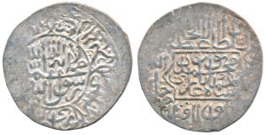 Humayun, Silver Shahrukhi, (light weight) 3.92g, Qandahar Mint, obv. Kalima within circle,