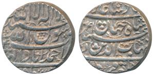 Shah Jahan, Silver Rupee, 11.45g, Ahmedabad Mint, AH 1041/4 (KM 222.2). Slight crack in fl