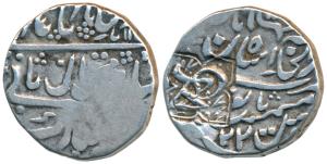 Ranjit Singh, Silver Rupee, 11.06g, pseudo mint name Dar-al-Khilafat Shahjahanabad, in the