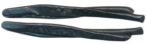 Iran, Safavid, Tahamasp, Silver Larin, 4.68g, popularly known as fish hook money. Very Fin