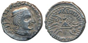 Western Kshatrapas, Kardamaka Family, Vijayasena, son of Damsena, as Mahakshatrapa SE 164,