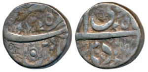 Jahangir, Silver Rupee, 11.27g, Delhi Mint, Month Di, (KM 146.6). About Very Fine.