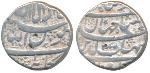 Shah Jahan, Silver Rupee, 11.36g, Kabul Mint, RY 2, legend in four lines (KM 222.9). Very 