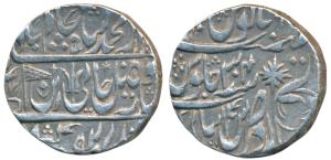 Ravishnagar Sagar Mint, Silver Rupee, 10.97g, in the name of Shah Alam II, AH 1208/34, Pat