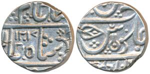 Jaswant Rao (SE 1719-1734, AH 1213-1226, 1798-1811 AD), Silver Rupee, 11.20g, Maheshwar Mi