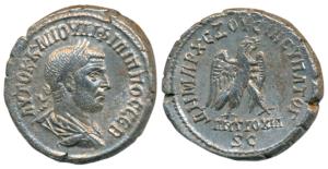 Roman, Syria, Seleucis and Pieria, Antioch, Philip I the Arab (244-249 AD), Billon Tetradr