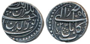 Jahangir, Silver Rupee, 11.36g, Kabul Mint, AH 1024, Month Azar (KM 145.9). Very Fine+, Ve
