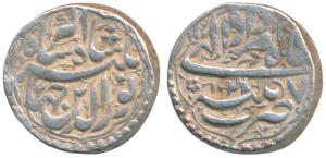 Jahangir, Silver Rupee, 11.42g, Patna Mint, Month Amardad, AH 1020/7 (KM 145.12). Very Fin