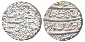 Shah Jahan, Silver Rupee, 11.46g, Multan Mint, AH 1040/3, Kalima within circle on obv. (KM