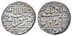 Murad Bakhsh (AH 1068, 1658 AD), Silver Rupee, 11.50g, Surat Mint, AH 1068, full name of t