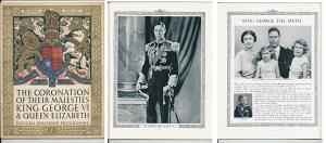 Souvenir Program, The Coronation Of Their Majesties King George VI & Queen Elizabeth, very