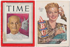 Time Magazine, January 27, 1947, India’s Vallabhbhai Patel featured on the cover page and 