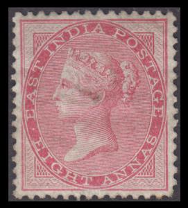 1856-64 EI QV, 8a, pale carmine, unused, SG 49. Slight paper thinning, minor stains on bac