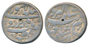 Jahangir, Silver Rupee, 11.2g, Lahore Mint, Abre Ruye couplet, AH 1032/18, complete mint n