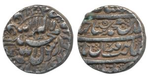 Shah Jahan, Silver Rupee, 11.44g, Multan Mint, AH 104x, Kalima within circle on obv. (KM 2